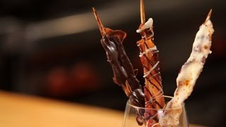 How to Make ChocolateCovered Bacon  Candy Making [upl. by Hogle873]