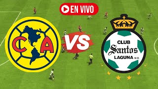 🔴AMÉRICA VS SANTOS EN VIVO Jornada 12 Liga MX 2024 GRATIS [upl. by Nnylyram]