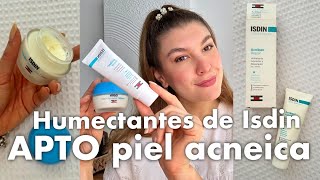 Crema humectante para tratamiento de Isotretinoína y Tretinoína pieles acnenicas y grasas ISDIN [upl. by Whittaker]