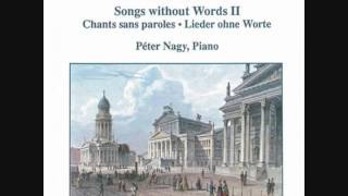 Mendelssohn  Songs Without Words Op 853 No 39 in E Flat Major  Peter Nagy [upl. by Ditzel]