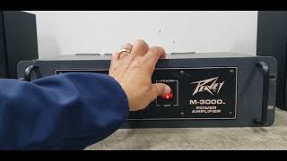 Peavey M3000 Power Amplifier [upl. by Eserrehs]