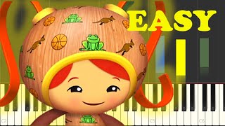 Team Umizoomi The Amazing Cleaning Gizmos Piano Tutorial [upl. by Lilia]