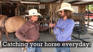 Catching Your Horse  Everyday Horsemanship Tips with guest Dale Brisby [upl. by Niuq]