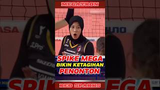 🔥🔥SPIKE MEGA BIKIN CANDU PENONTON shorts redspark megawatihangestri volleyball [upl. by Filip951]