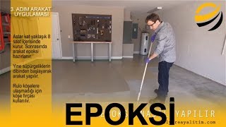 Epoksi Nasıl Yapılır  5 Adımda Basitçe Epoksi Zemin Kapla [upl. by Inaej]