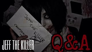 JEFF THE KILLER QampA  Cosplay [upl. by Borries]