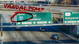 He secretly changed this freeway sign helped millions of drivers [upl. by Jelene28]