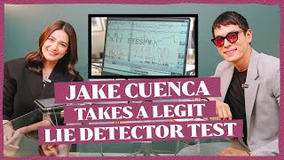 JAKE CUENCA TAKES A LEGIT LIE DETECTOR TEST ByBea Lie Detector Challenge Ep5  Bea Alonzo [upl. by Elehcir]