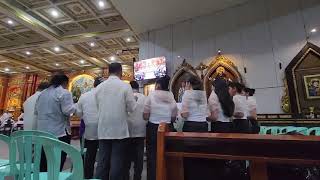 St Francis of Assisi Parish Mandaluyong Grand Choir  Awit ng isang alagad [upl. by Rann]