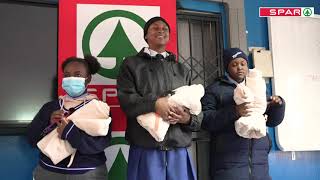 SPAR Phomolong Secondary School Sanitary Towel Handover [upl. by Iaw]