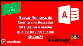 4 Sistema Contable Access Captura de Pólizas Buscar Cuentas y Validar Registros [upl. by Natty]