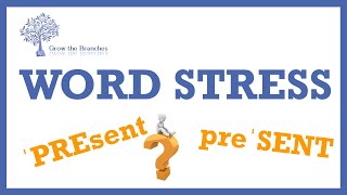 Word and Syllable Stress in English [upl. by Jaymee]