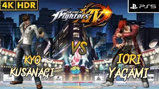 KOF XIV  Kyo Kusanagi vs Iori Yagami PS5 [upl. by Caneghem]