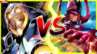 ANTIMONITOR DC VS GALACTUS Marvel  DUELO MORTAL [upl. by Nojel]