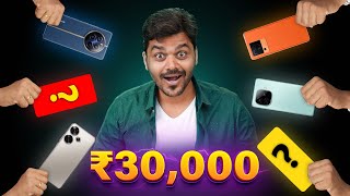 ⚡TOP 5 📱 Best Smartphones Under ₹30000 🔥🔥June 2024 TamilTech [upl. by Anihcak6]