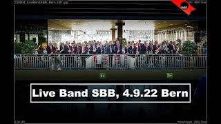 175 Jahre Schweizer Bahnen Live Band SBB in Concert Bern [upl. by Georgy713]