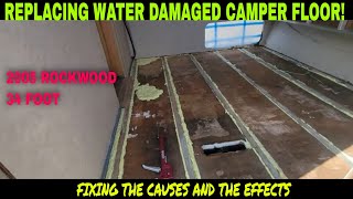 34 ROCKWOOD WATER DAMAGED FLOOR REPLACEMENT [upl. by Selmner]