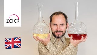 6 Zieher decanters gentle development with quotStarquot vs rapid respiration decanter quotEddyquot [upl. by Egiap]