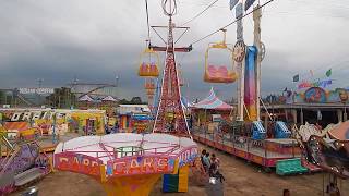 Feria Martinez de la torre 2017 desde el Teleferico Atracciones Sanchez [upl. by Alenas112]