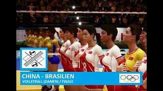 🏅 China  Brasilien  VOLLEYBALL  Damen Finale  OLYMPIA 2024 [upl. by Pejsach909]