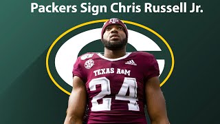 Green Bay Packers Sign Chris Russell Jr [upl. by Nyladnor]