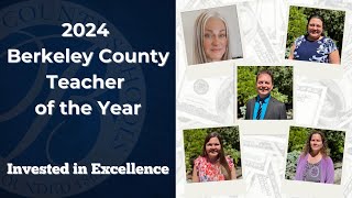 2024 Berkeley County Teacher of the Year [upl. by Eibloc]