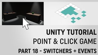 Unity PointandClick Game Tutorial Part 18 Switcher Events [upl. by Neurath612]