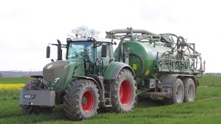 Epandage lisier  Fendt 826 amp Mauguin 20000 L  ETA Feudé [upl. by Redla]