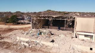 Demolition at old Tivy High School and Peterson Middle School [upl. by Westleigh]