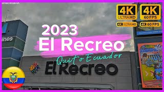 El Recreo Shopping Quito  Recorrido Completo  Walk Tour 4K HDR 2023 🇪🇨 [upl. by Enileme]