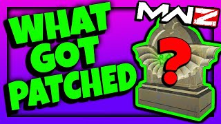 Everything That Got PATCHED  BIG UPDATE  Modern Warfare 3 Zombies Glitches  Season 2 [upl. by Attenaj]