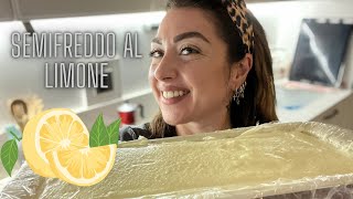 SEMIFREDDO AL LIMONE RICETTA [upl. by Iran]