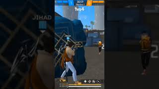 freefire freefireshorts 1vs4 [upl. by Corrianne]