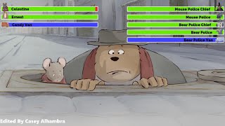 Ernest and Celestine 2012 Police Chase with healthbars [upl. by Annissa]