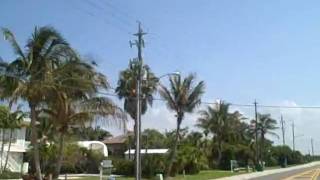 Driving up Beach Rd in Englewood FL to the famous drawbridge [upl. by Ymarej95]