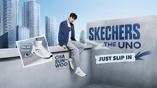 SKECHERS THE UNO x CHA EUNWOO [upl. by Hinman796]