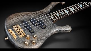 Warwick Custom Shop Masterbuilt Stuart Zender Signature Flamed Ash Top Sandblasted 163278 [upl. by Llert323]