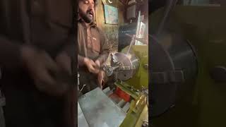 Taping Process In Flunch shortvideos machinary lathemachine machine [upl. by Hospers]