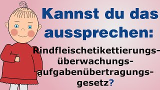 lange Wörter Komposita richtig aussprechen  drei Methoden  Deutsch lernen  Niveau B1  C2  HD [upl. by Angi]