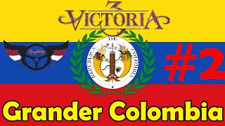 Victoria 3 Grander Colombia  Egalitarian Society  ep2 [upl. by Okim91]