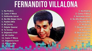 Fernandito Villalona 2024 MIX Grandes Exitos  No Podrás Cama Y Mesa Delirante Amor No Me Dej [upl. by Thatch]