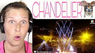 THE MASK SINGER 2  CHANDELIER  REACTION [upl. by Soraya]