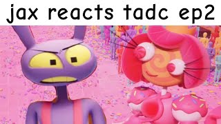 jax reacts tadc episode 2 [upl. by Goldi]