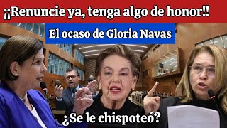 El Ocaso de Gloria Navas Debe renunciar [upl. by Hortensia]