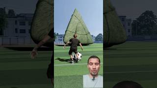 Football ⚽ 1 Kick Dumplings Statue Video football asmrvideo asmr dumplings funnyvideo statue [upl. by Asaeret]