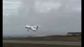 Knock Airport FlyBe takeoff Ryanair landing [upl. by Kella811]