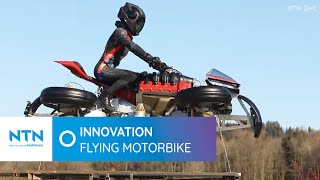 LMV 496 The first flying bike [upl. by Eixel]