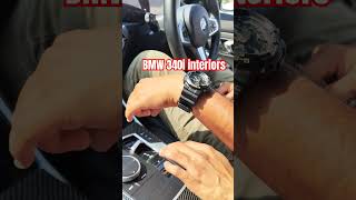 BMW 340i interiors  Powerful 6 cylinders engine bmw [upl. by Ynafit]