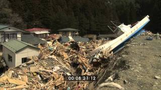 Japan Tsunami Aftermath Worst Hit Areas Onagawa and Shizugawa  Full HD Screener Part 3 [upl. by Ameen]