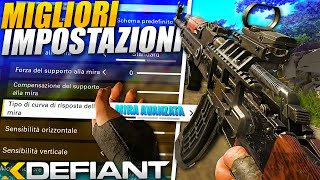 Usa le MIGLIORI IMPOSTAZIONI su xDEFIANT per MIRA PERFETTA MOVEMENT e GRAFICA PcConsole [upl. by Atinram501]